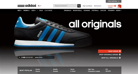 us adidas website